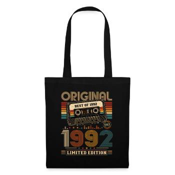 Cassette du 34e anniversaire Gift Man Best of 1992 - Sac en tissu - noir - Devant