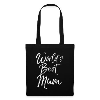 World's Best Mum - Tote Bag - black - Front