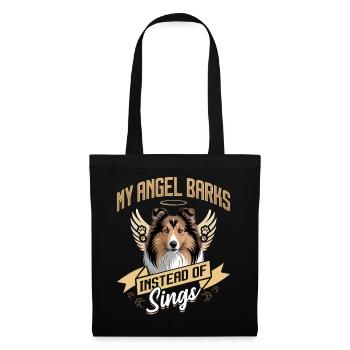 Shetland Sheepdog Sheltie Dog Breed - Tote Bag - black - Front