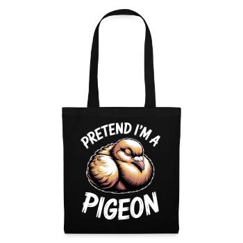 Dove Sayings Birds Funny Doves Gift - Tote Bag - black - Front