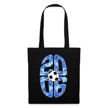 20 ANS DE NAISSANCE FOOTBALL 2006 20E ANNIVERSAIRE - Sac en tissu - noir - Devant