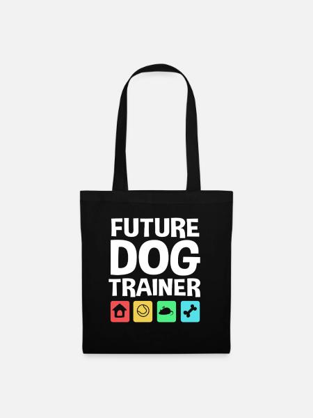 Hundetrainer - Stoffbeutel - Schwarz