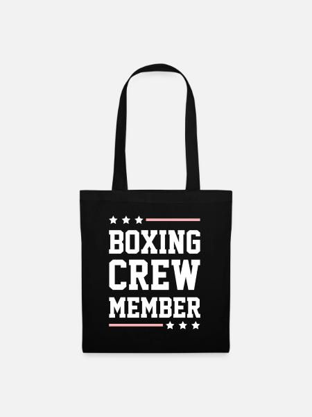 Boxing Crew - Stoffbeutel - Schwarz