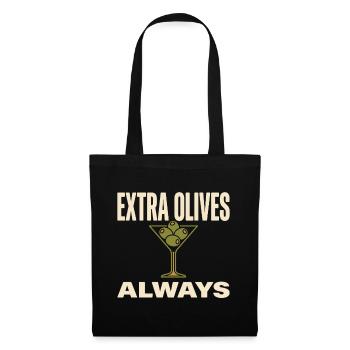 Olive Girl Martini Olive Méditerranée - Sac en tissu - noir - Devant