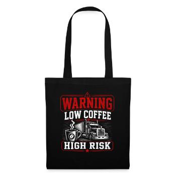 Truck Driver Long-Distance Coffee - Tote Bag - black - Front