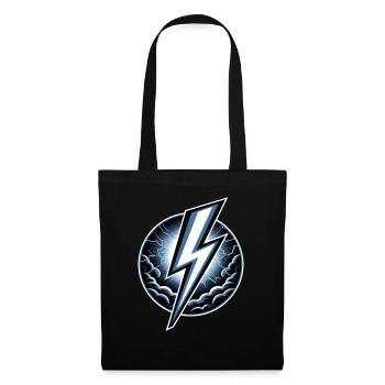 Lightning Lightning Thunderstorm Current Storm - Tote Bag - black - Front
