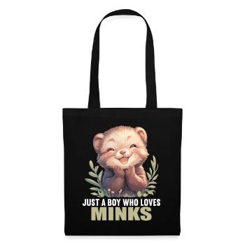 Mink Mink - Sac en tissu - noir - Devant