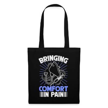 Anesthesiologist Comfort In Pain Anesthesia - Tote Bag - black - Front