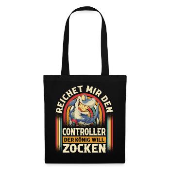 Gaming - Stoffbeutel - Schwarz - Vorne