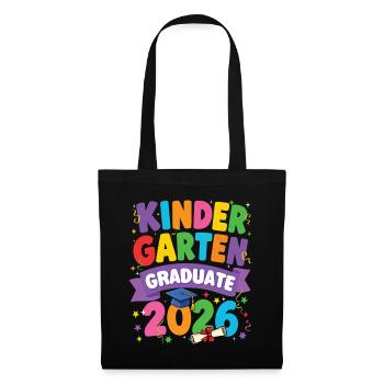 Kindergarten Graduate 2026 Class Grad - Tote Bag - black - Front