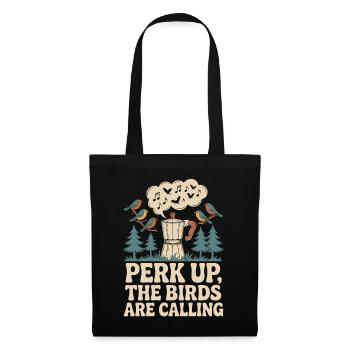 Birds Calling Coffee - Tote Bag - black - Front