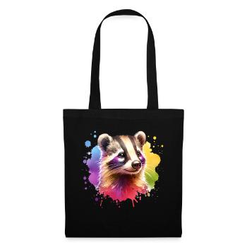 Coati Motif - Tote Bag - black - Front
