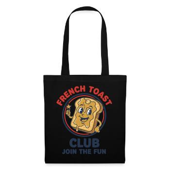 Breakfast French Toast Club Join The Fun - Tote Bag - black - Front