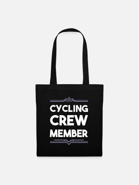 Cycling Crew - Stoffbeutel - Schwarz
