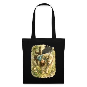 Just turn the world upside down – bangs - Tote Bag - black - Front