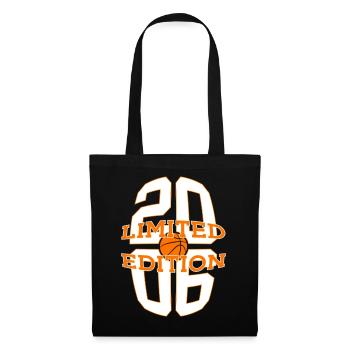 LIMITED EDITION 2006 BASKETBALL 20. GEBURTSTAG - Stoffbeutel - Schwarz - Vorne