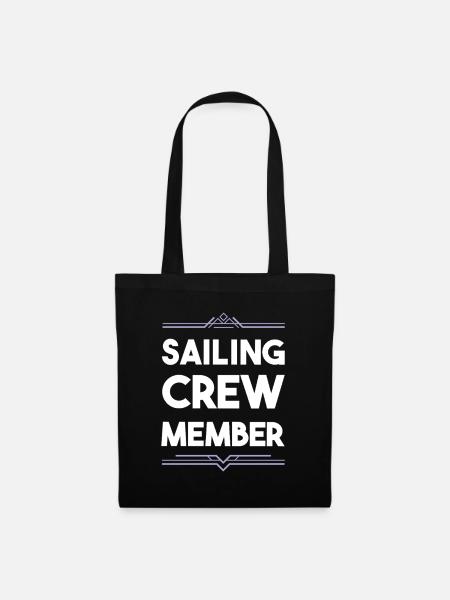 Sailing Crew - Stoffbeutel - Schwarz