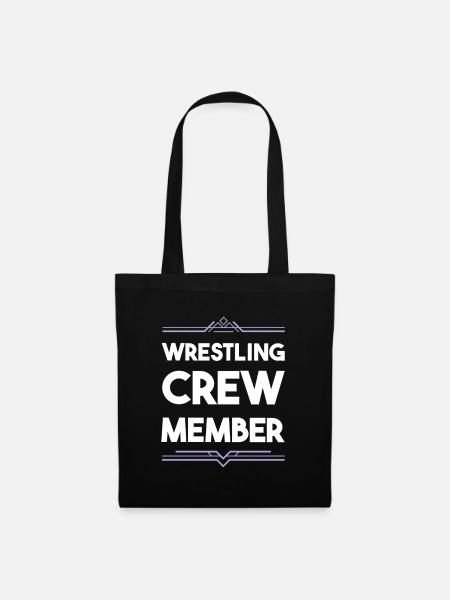 Wrestling Crew - Stoffbeutel - Schwarz