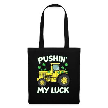 Tracteur de la Saint-Patrick à la Tentative de la chance - Sac en tissu - noir - Devant