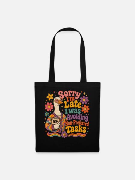 IEP Humor | AESH Teacher - Tote Bag - black