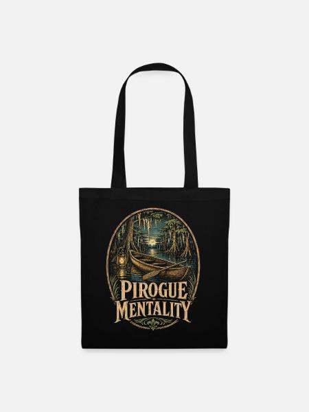 Sumpf Pirogue Mentality - Stoffbeutel - Schwarz