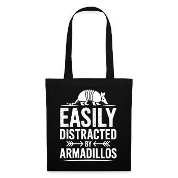 Armadillos Expressions Drôles Cadeau d’Armadillos - Sac en tissu - noir - Devant