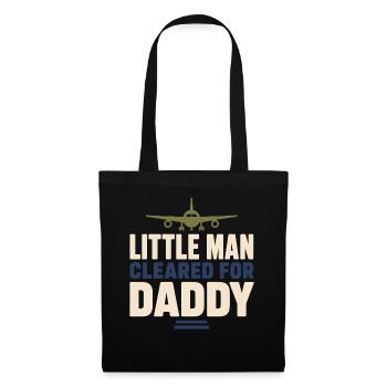 Bienvenue à la maison, Papa Retour militaire - Sac en tissu - noir - Devant