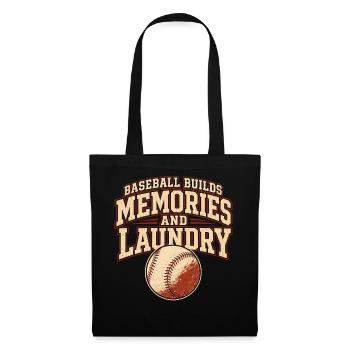 Baseball Mother, Softball Mother, White Pants, - Tote Bag - black - Front