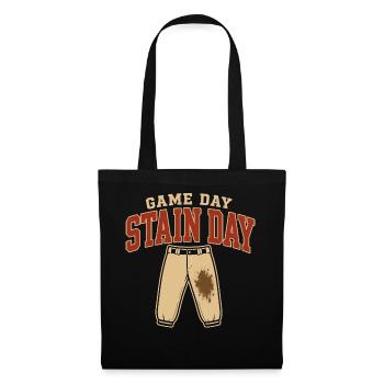 Baseball Mother, Softball Mother, White Pants, - Tote Bag - black - Front