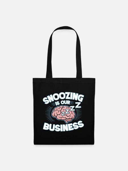 Anesthesiologist Snoozing Business Anesthesia - Stoffbeutel - Schwarz