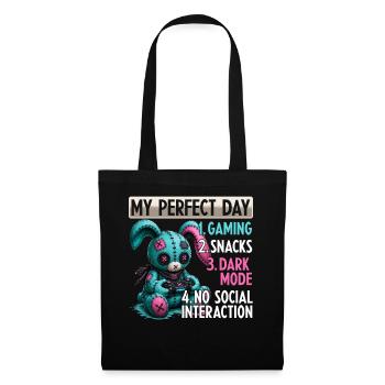 Pastel Goth Soft Goth Gaming Gamer - Tote Bag - black - Front