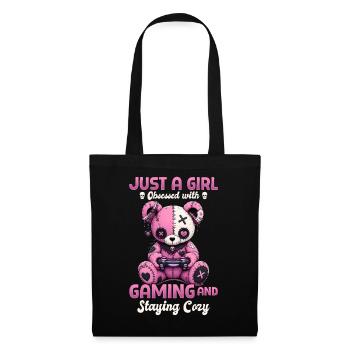Pastel Goth Soft Goth Gaming Gamer - Tote Bag - black - Front