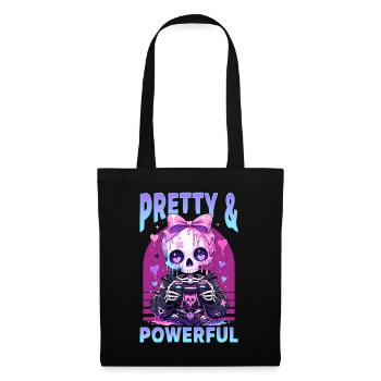 Pastel Goth Soft Goth Gaming Gamer - Tote Bag - black - Front