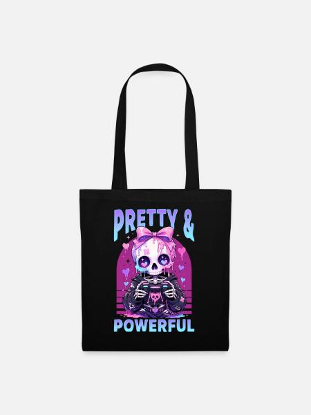Pastel Goth Soft Goth Gaming Gamer - Stoffbeutel - Schwarz