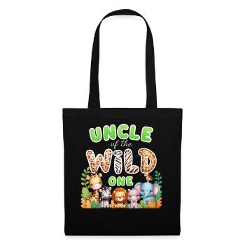 Uncle of the Wild One - Tote Bag - black - Front