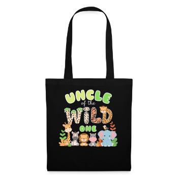 Uncle of the Wild One - Tote Bag - black - Front