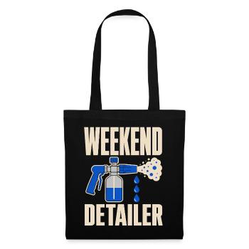 Garage Detailer Auto Detaillierung Auto Detailer - Stoffbeutel - Schwarz - Vorne