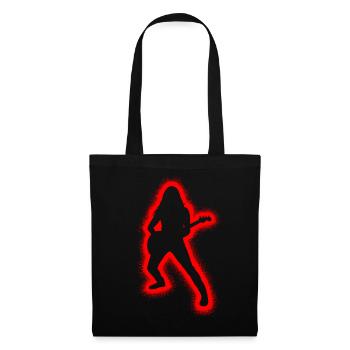 Guitariste Enfants Hommes Garçons Guitare - Sac en tissu - noir - Devant