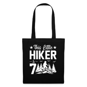 Hiking Kids 7th Birthday Outdoor Hiking Kids - Tote Bag - black - Front