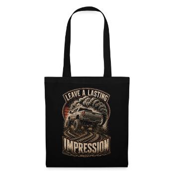 Rolling Coal Leave A Lasting Impression - Tote Bag - black - Front