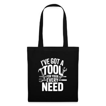 J’ai un outil pour tous tes besoins - Sac en tissu - noir - Devant