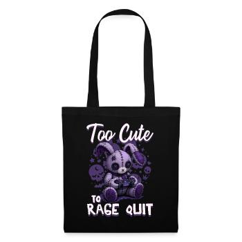 Pastel Goth Soft Goth Gaming Gamer - Tote Bag - black - Front