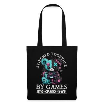Pastel Goth Soft Goth Gaming Gamer - Tote Bag - black - Front