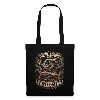 Rolling Coal Turbo Torque And Trouble - Tote Bag - black - Front