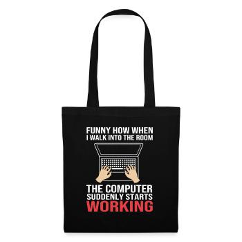 Tech Support - Tote Bag - black - Front