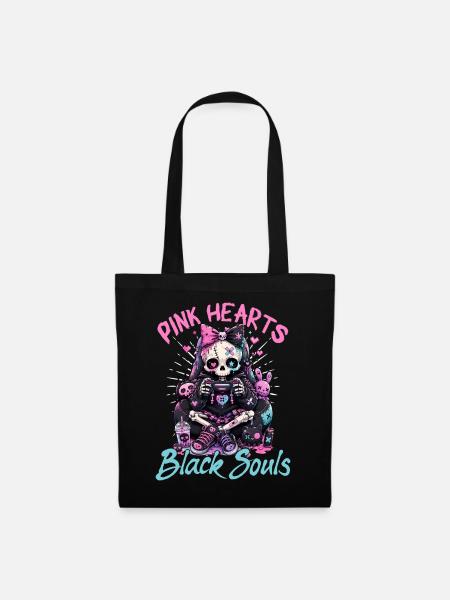 Pastel Goth Soft Goth Gaming Gamer - Stoffbeutel - Schwarz