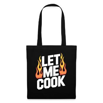 Let Me Cook Cooking Grilling Meme Grill Master Chef - Tote Bag - black - Front