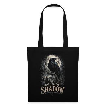 Rabe Raben Born Of Shadow - Stoffbeutel - Schwarz - Vorne
