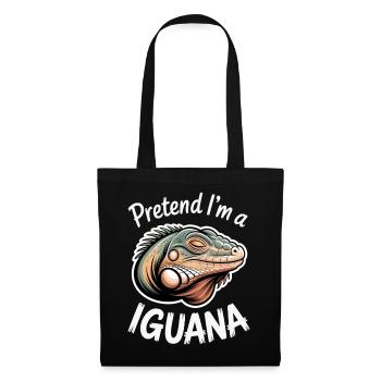 Iguanas Sayings Iguanas Funny Iguanas Gift - Tote Bag - black - Front