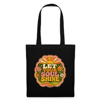 Let Your Soul Shine - Stoffbeutel - Schwarz - Vorne